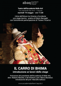 Locandina Stage Mario Barzaghi