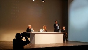 un momento dell'inaugurazione