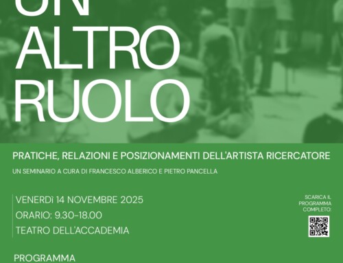 Per un altro ruolo. Pratiche, relazioni e posizionamenti dell’artista ricercatore